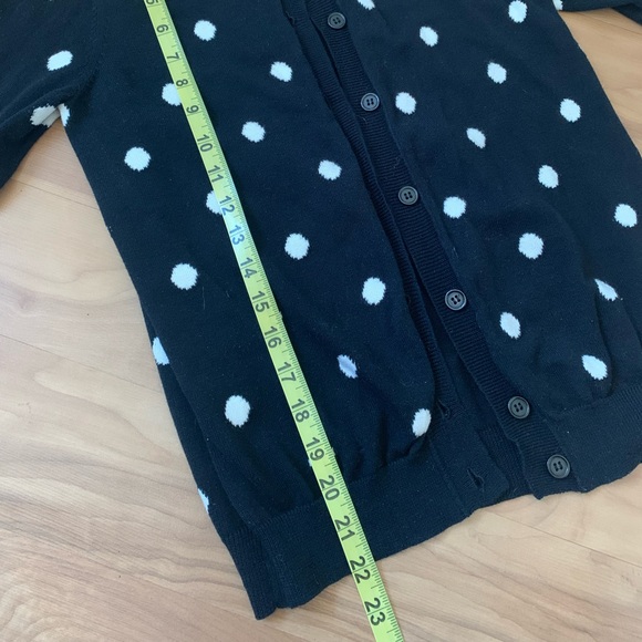 Lightweight Polka Dot Cardigan: Joe Fresh - Picture 7 of 8